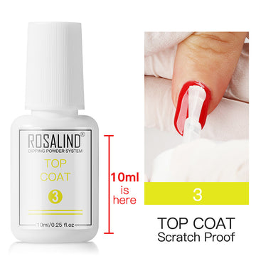 ROSALIND Dip Powder set Nail kit Glitter Holographic powder Nail Art Decorations For Natural Dry Nail Dust No Need Cured Lamp